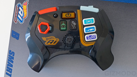 No touchscreen driving here, Hot Wheels AI includes controllers for each vehicle.